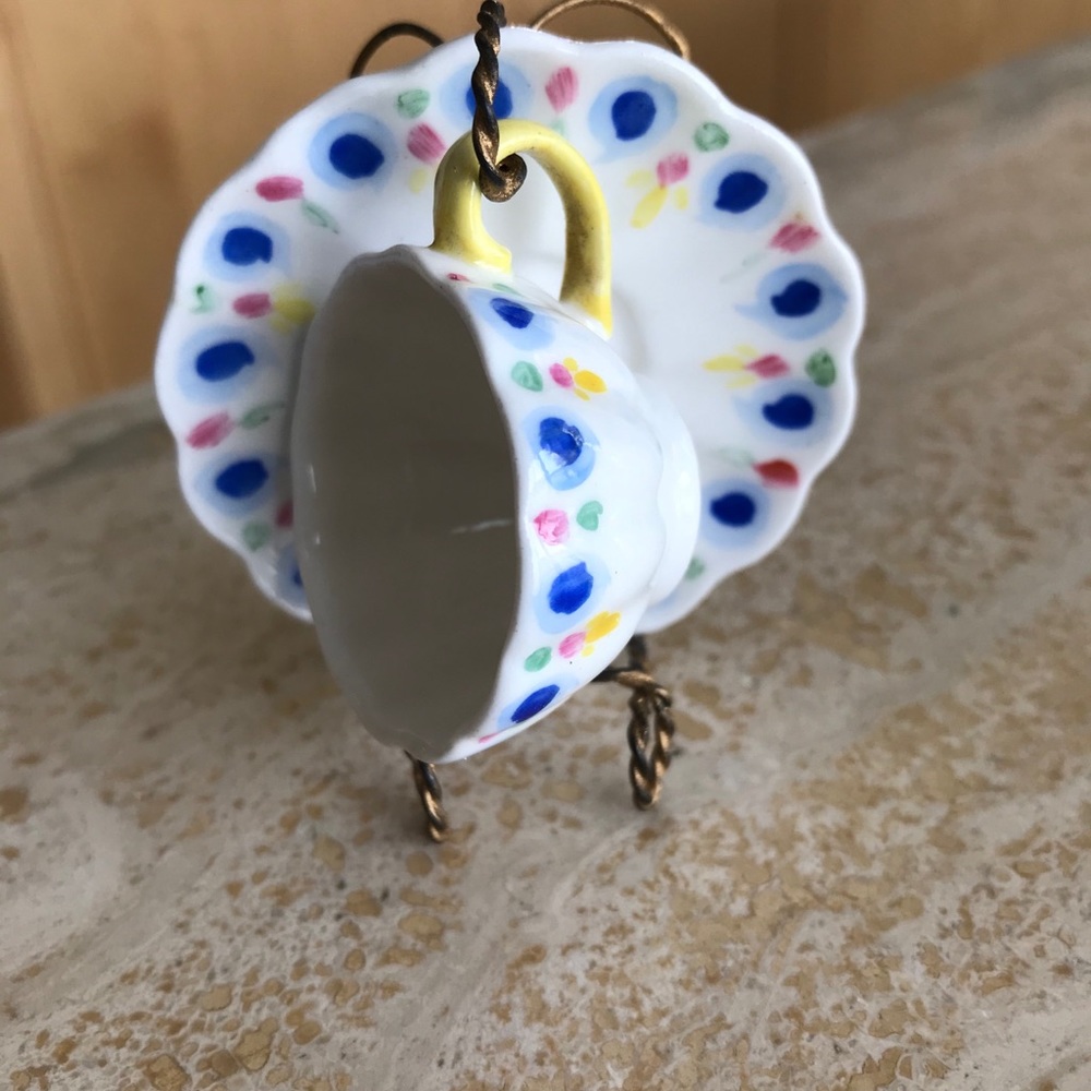 VINTAGE  “ArtonE”  ENGLAND-CUP, SAUCER, STAND - Picture 2 of 7